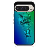 Cowboys helmet falling Google Pixel 10 | Google Pixel 10 Pro Case BC0478