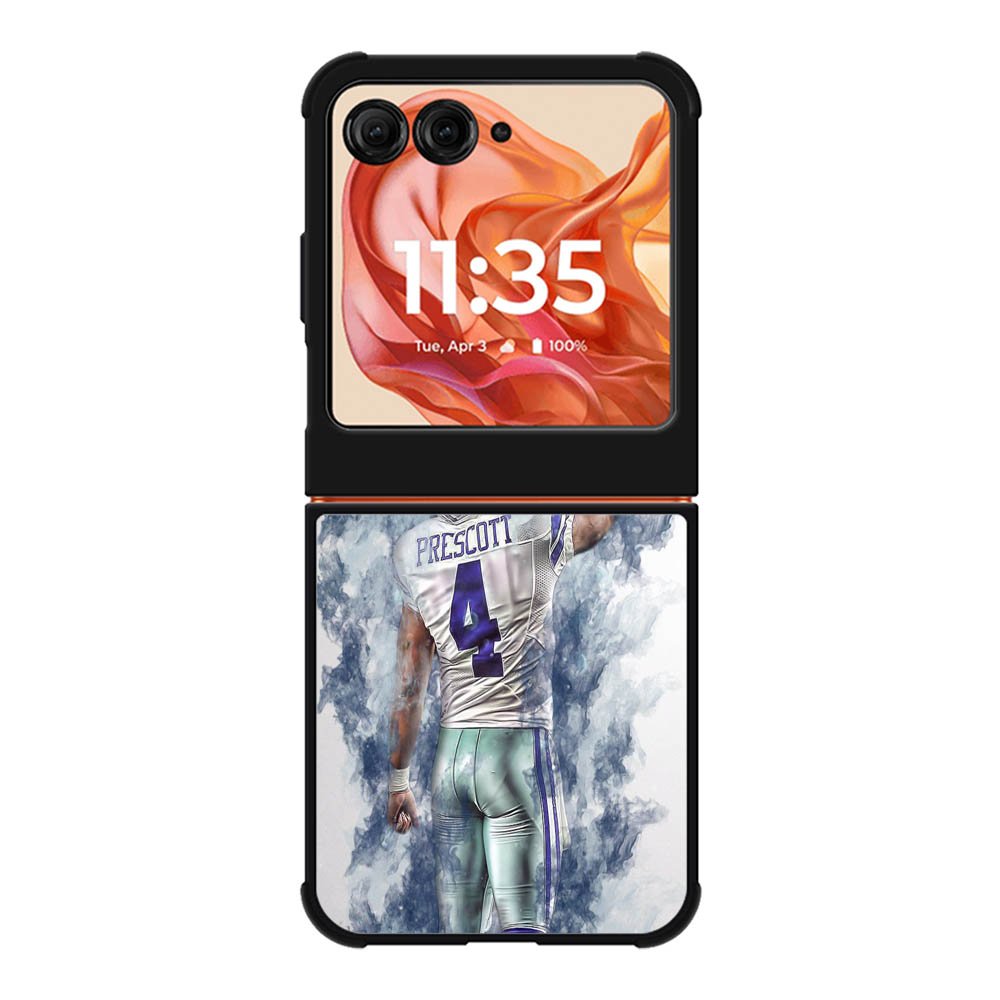 Dak Prescott Dallas Cowboys Motorola Moto Razr 2025/2024 , Moto Razr 60/50 Case BC0479