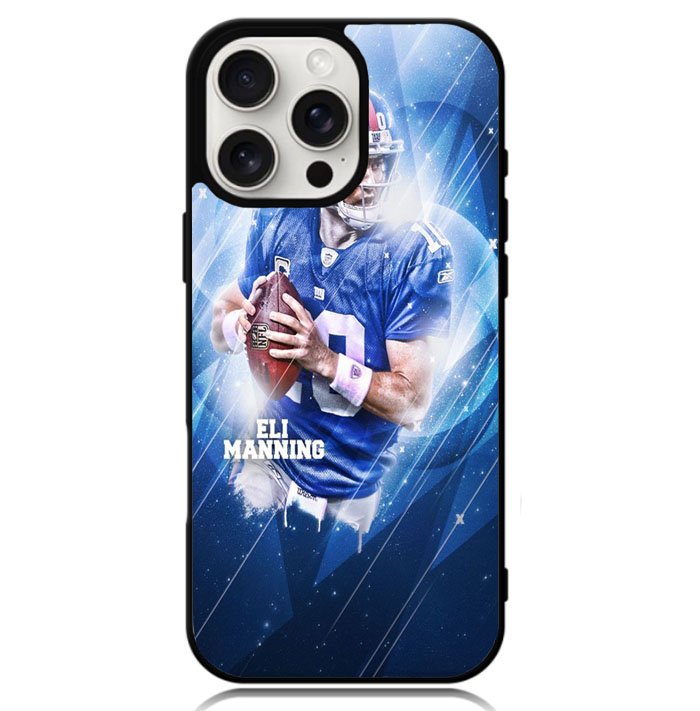 eli manning new york giants Case iPhone 16 Pro BC0484
