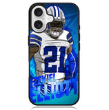 Ezekiel Elliott Dallas Cowboys Case iPhone 16 BC0486
