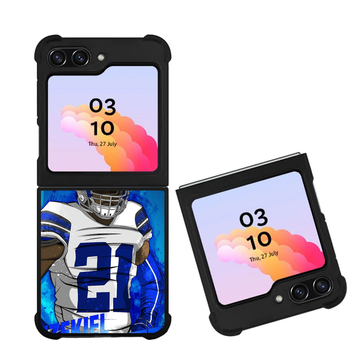 Ezekiel Elliott Dallas Cowboys Case Samsung Galaxy Z Flip 5 5G BC0486