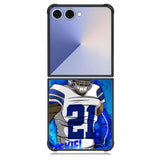 Ezekiel Elliott Dallas Cowboys Samsung Galaxy Z Flip 7 Case BC0486