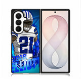 Ezekiel Elliott Dallas Cowboys Samsung Galaxy Z Fold 8 Ultra Case BC0486