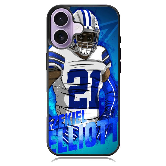 Ezekiel Elliott Dallas Cowboys iPhone 17 Case BC0486