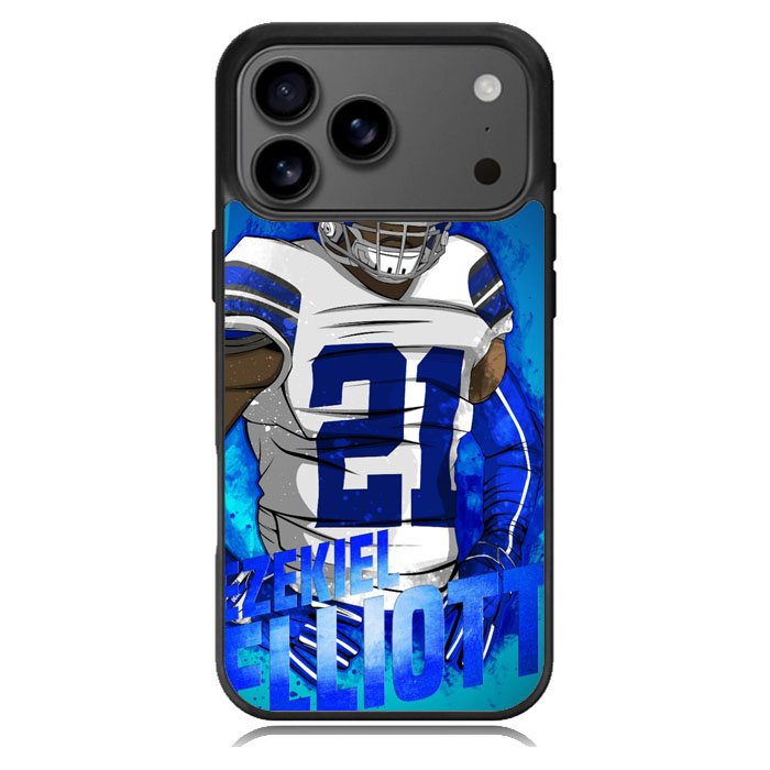 Ezekiel Elliott Dallas Cowboys iPhone 17 Pro Case BC0486