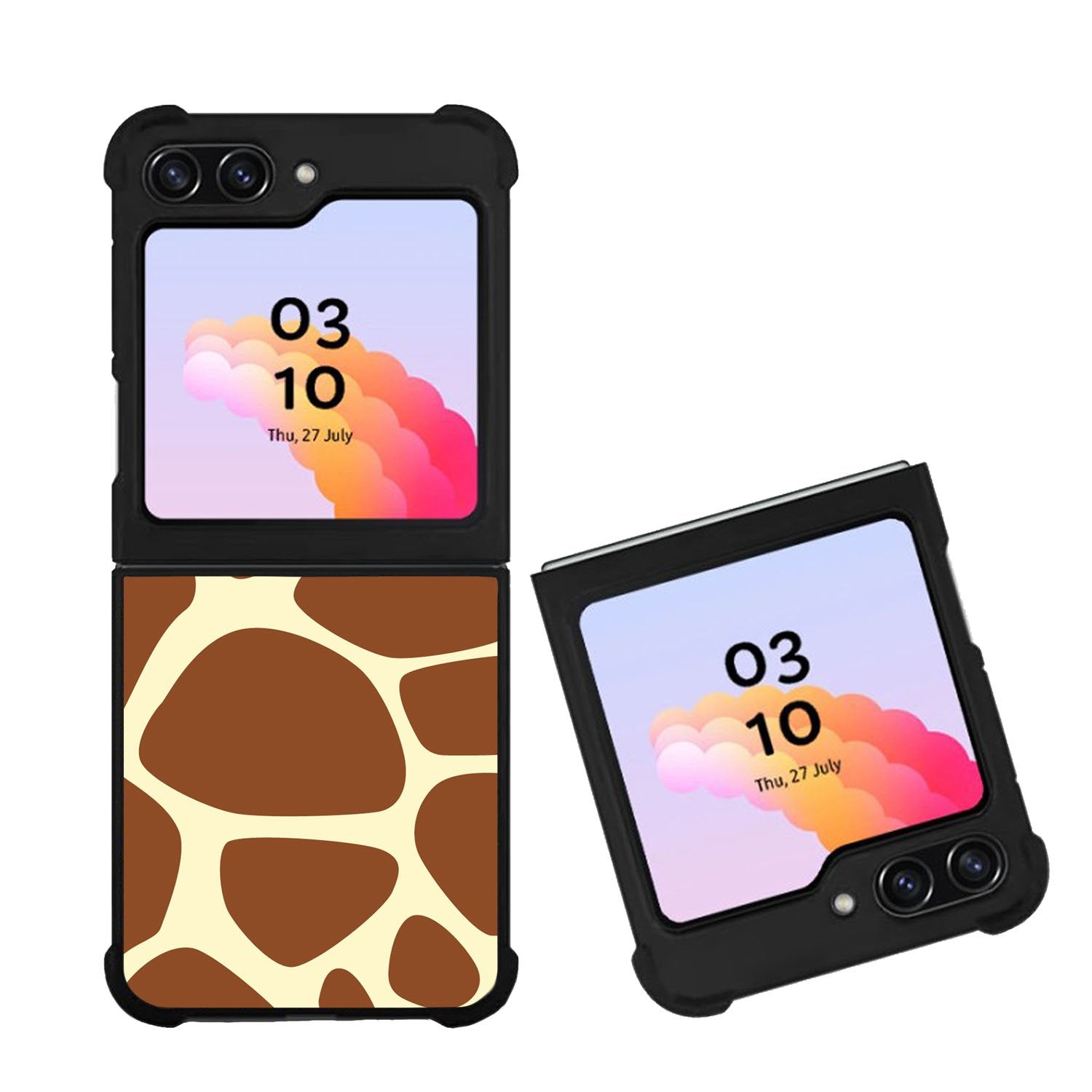 Giraffe Pattern Case Samsung Galaxy Z Flip 5 5G BC0493