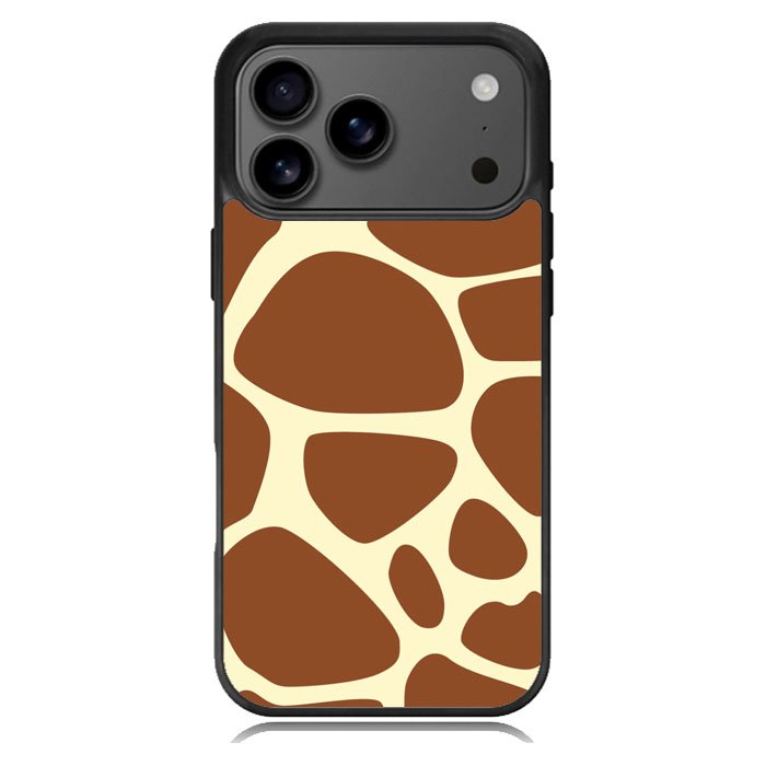 Giraffe Pattern iPhone 17 Pro Case BC0493