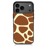 Giraffe Pattern iPhone 17 Pro Case BC0493