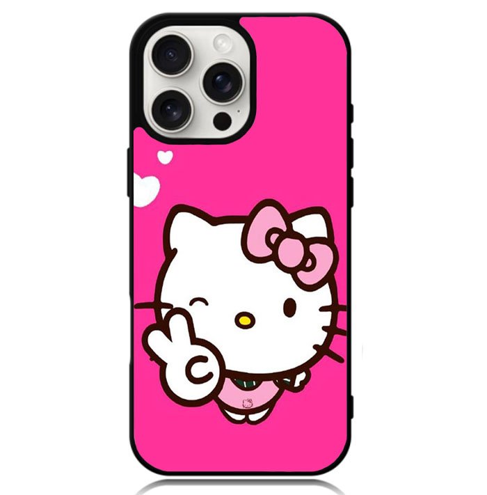 Hello Kitty Girl Case iPhone 16 Pro BC0496