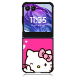 Hello Kitty Girl Motorola Moto Razr 2024 , Moto Razr 50 Case
