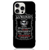 Jack Skellington Blood Whiskey Case iPhone 16 Pro BC0507
