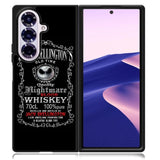 Jack Skellington Blood Whiskey Samsung Galaxy Z Fold 7 5G Case BC0507