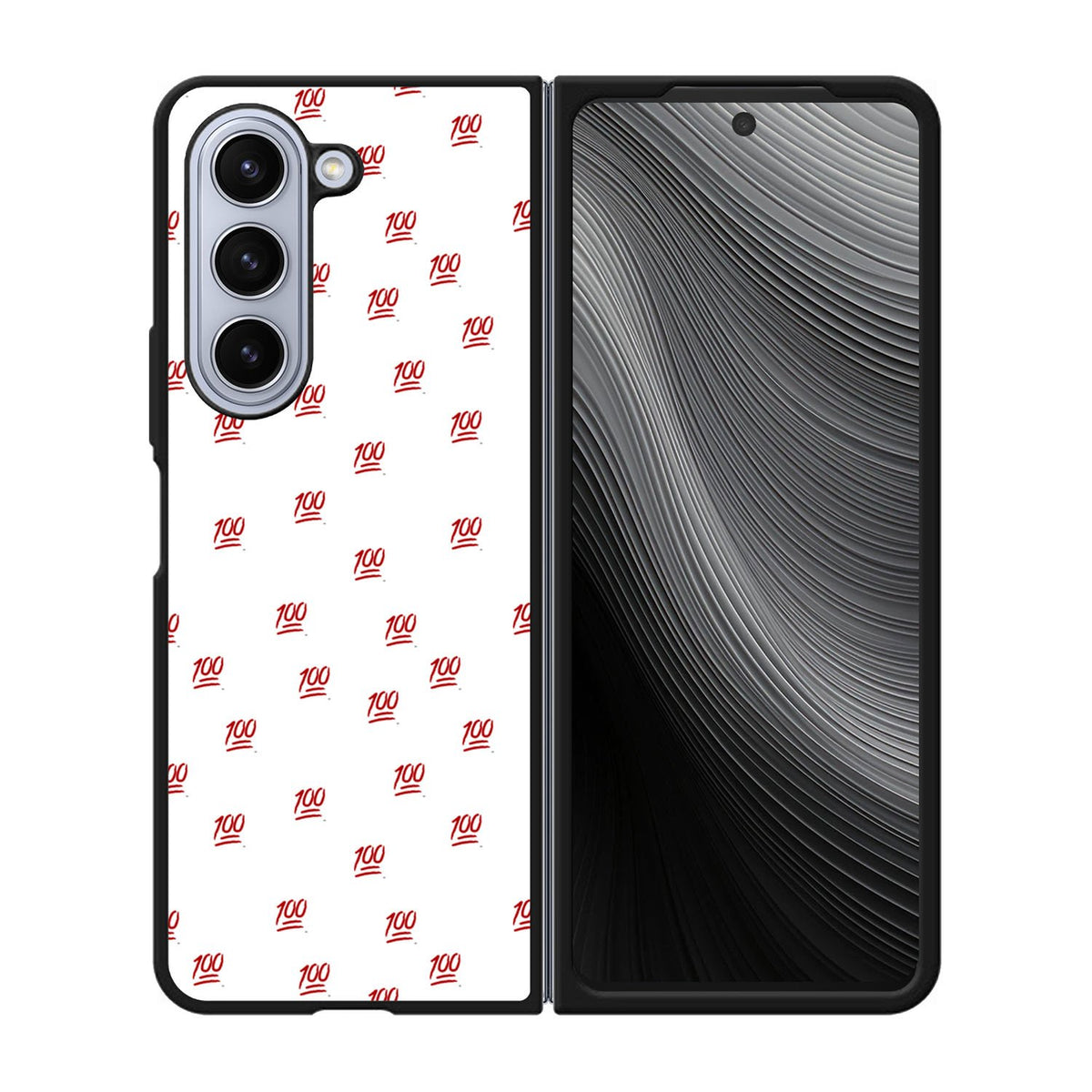 Keep It One Hunnit 100 Emoji Case Samsung Galaxy z Fold 5 5G BC0509