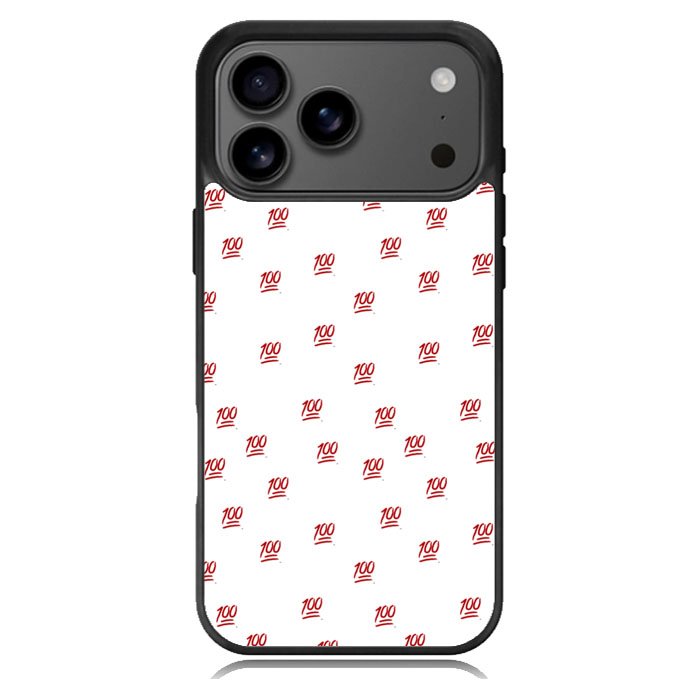 Keep It One Hunnit 100 Emoji iPhone 17 Pro Case BC0509
