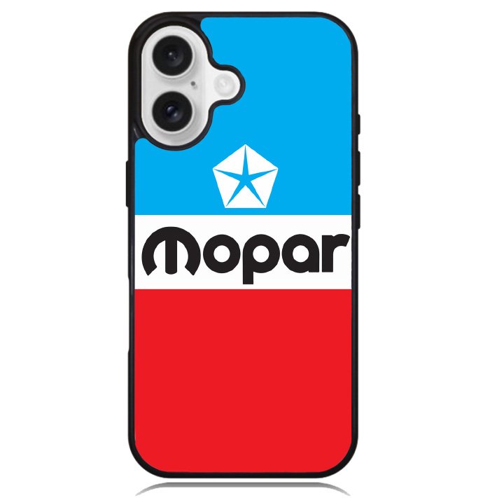 Mopar Black Logo Case iPhone 16 BC0513