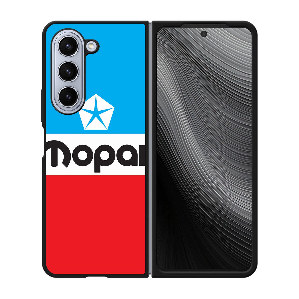 Mopar Black Logo Case Samsung Galaxy z Fold 5 5G BC0513