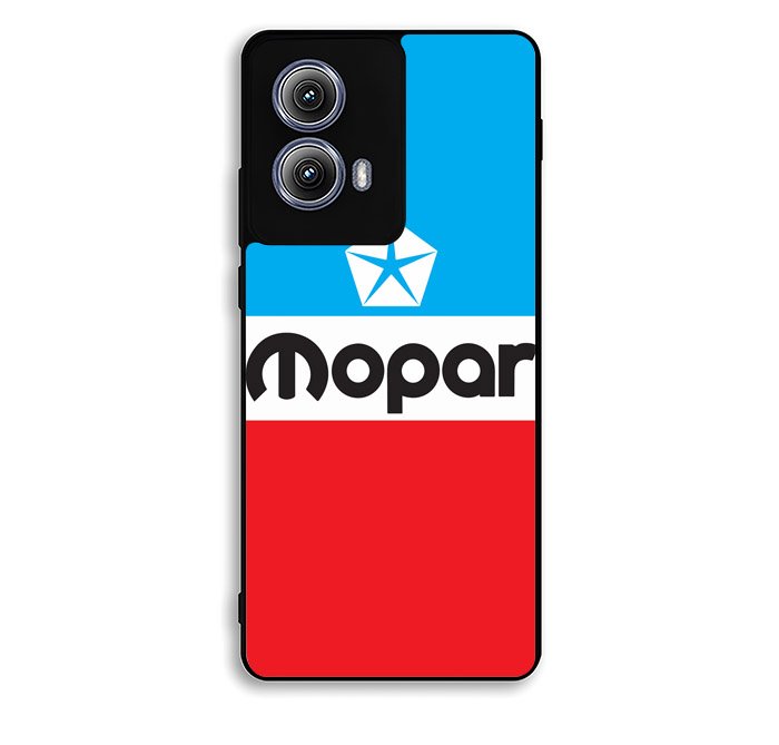 Mopar Black Logo Motorola Moto Edge 2024 Case BC0513