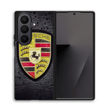 porsche emblem X5624 Samsung Galaxy Z Fold 7 Case