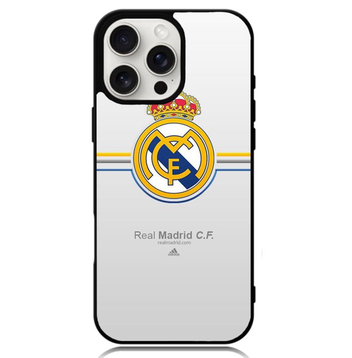 Real Madrid FC Case iPhone 16 Pro Max BC0518