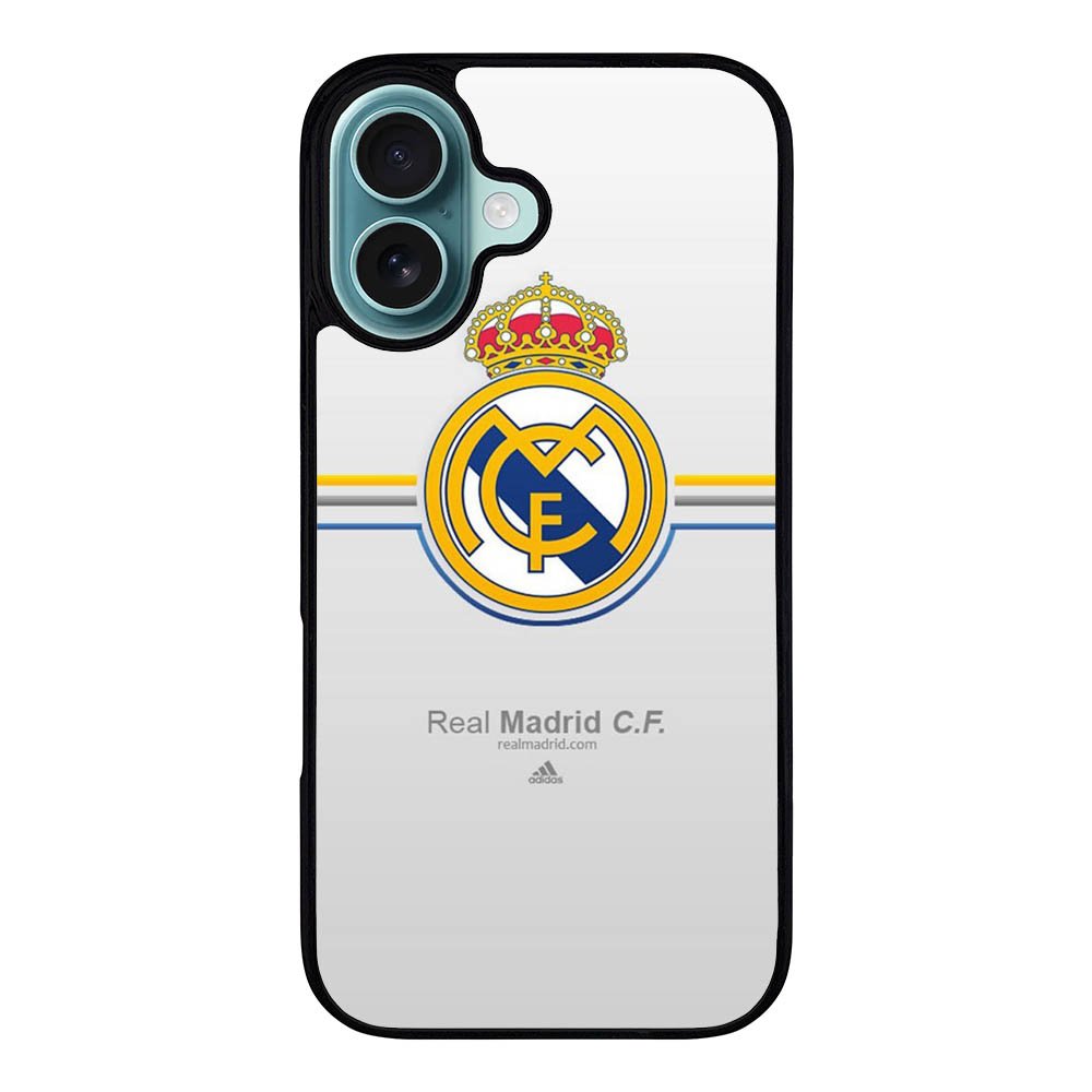 Real Madrid FC Case iPhone 16 Plus BC0518