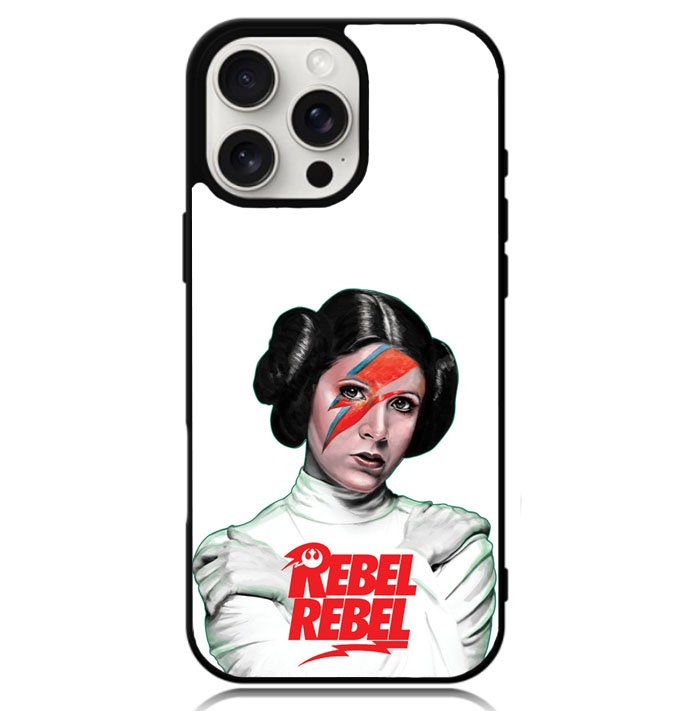 Rebel Rebel Princess Leia Case iPhone 16 Pro BC0519