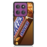 Snickers Candy Bar Chocolate X5658 Motorola Moto Edge 2025 | Moto Edge 60 Fusion | Moto Edge 60 Pro Case