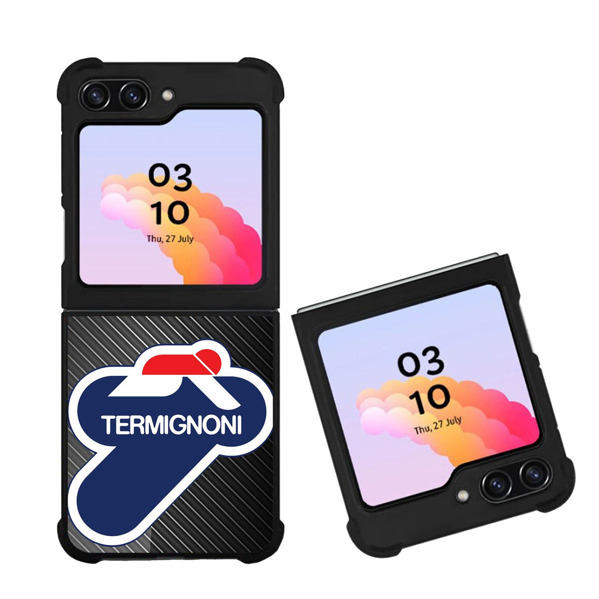 Termignoni Exhaust Carbon Case Samsung Galaxy Z Flip 5 5G BC0521