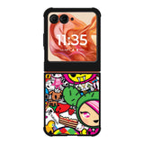Tokidoki All Stars Motorola Moto Razr 2025/2024 , Moto Razr 60/50 Case BC0522