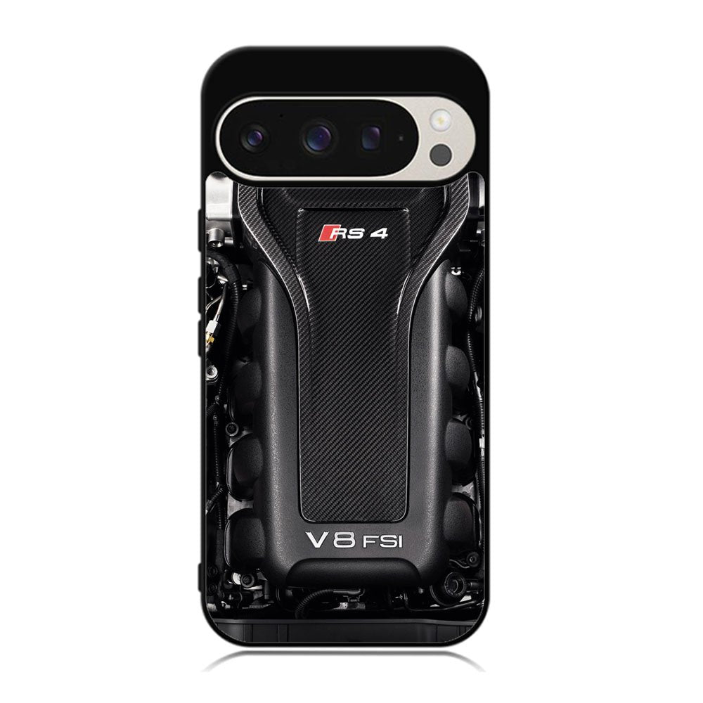 Audi RS 4 engine Case Google Pixel 9 Pro XL BC0473