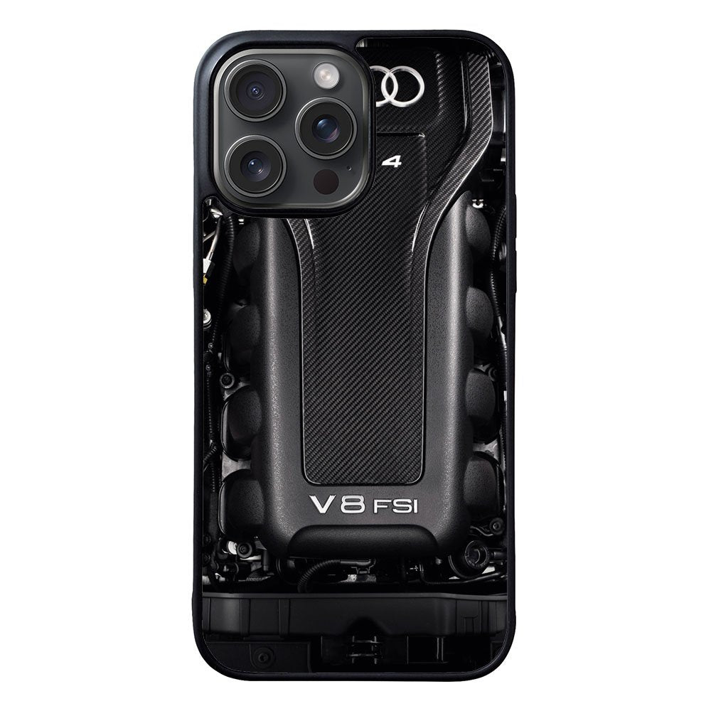 Audi RS 4 engine Case iPhone 15 Pro Max BC0473