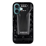 Audi RS 4 engine Case iPhone 16 Plus BC0473