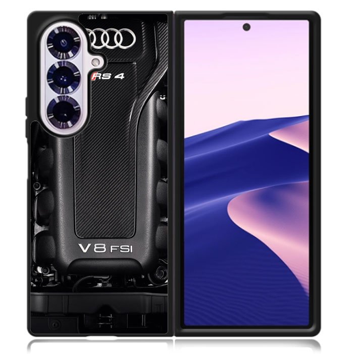 Audi RS 4 engine Samsung Galaxy Z Fold 7 5G Case BC0473