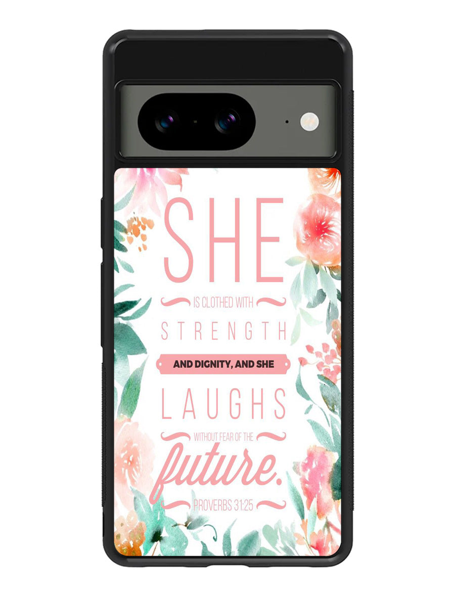 Biblical Proverb Google Pixel 8a Case