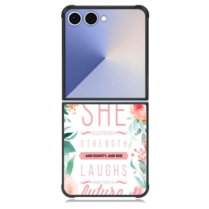Biblical Proverb Samsung Galaxy Z Flip 7 Case BC0474