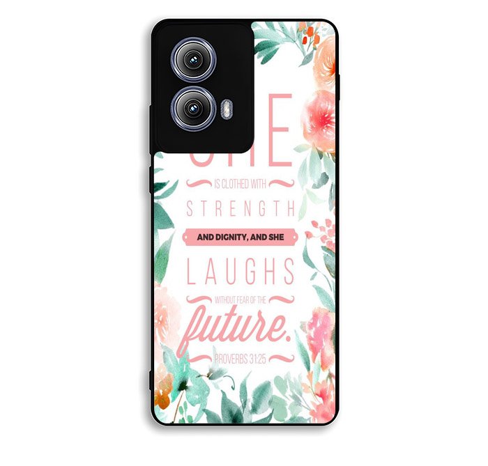 Biblical Proverb Motorola Moto Edge 2024 Case FE0982