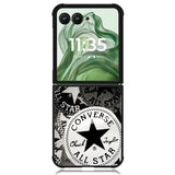 Converse all star X5672 Motorola Moto Razr+ Plus 2024/2025 Case, Motorola Razr 50 Ultra/50s Ultra Case