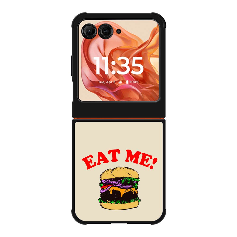 Eat Me Cheeseburger Motorola Moto Razr 2025/2024 , Moto Razr 60/50 Case BC0483