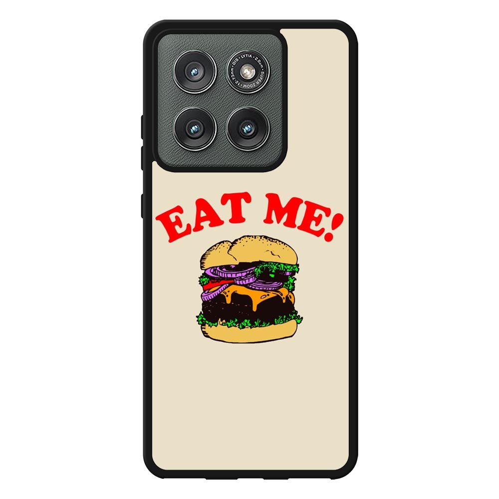 Eat Me Cheeseburger Case Motorola Moto Edge 2025 BC0483