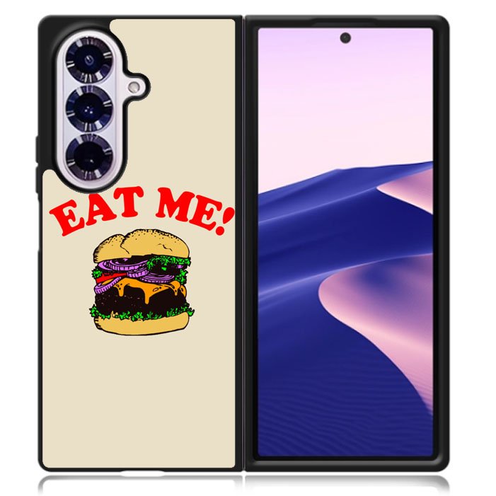 Eat Me Cheeseburger Samsung Galaxy Z Fold 7 5G Case BC0483