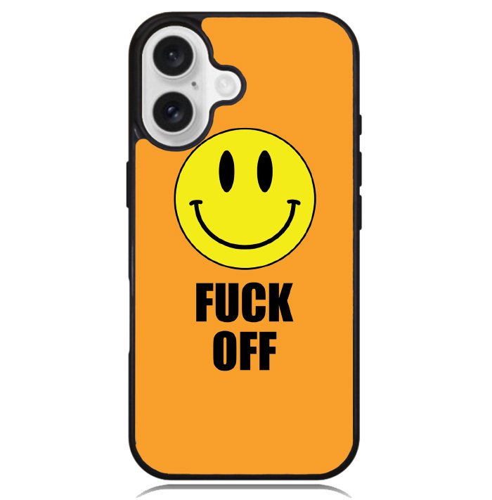 Fuck Off Smiley Case iPhone 16 BC0489