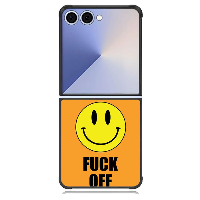 Fuck Off Smiley Samsung Galaxy Z Flip 7 Case BC0489