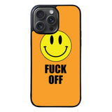 Fuck Off Smiley Case iPhone 15 Pro BC0489
