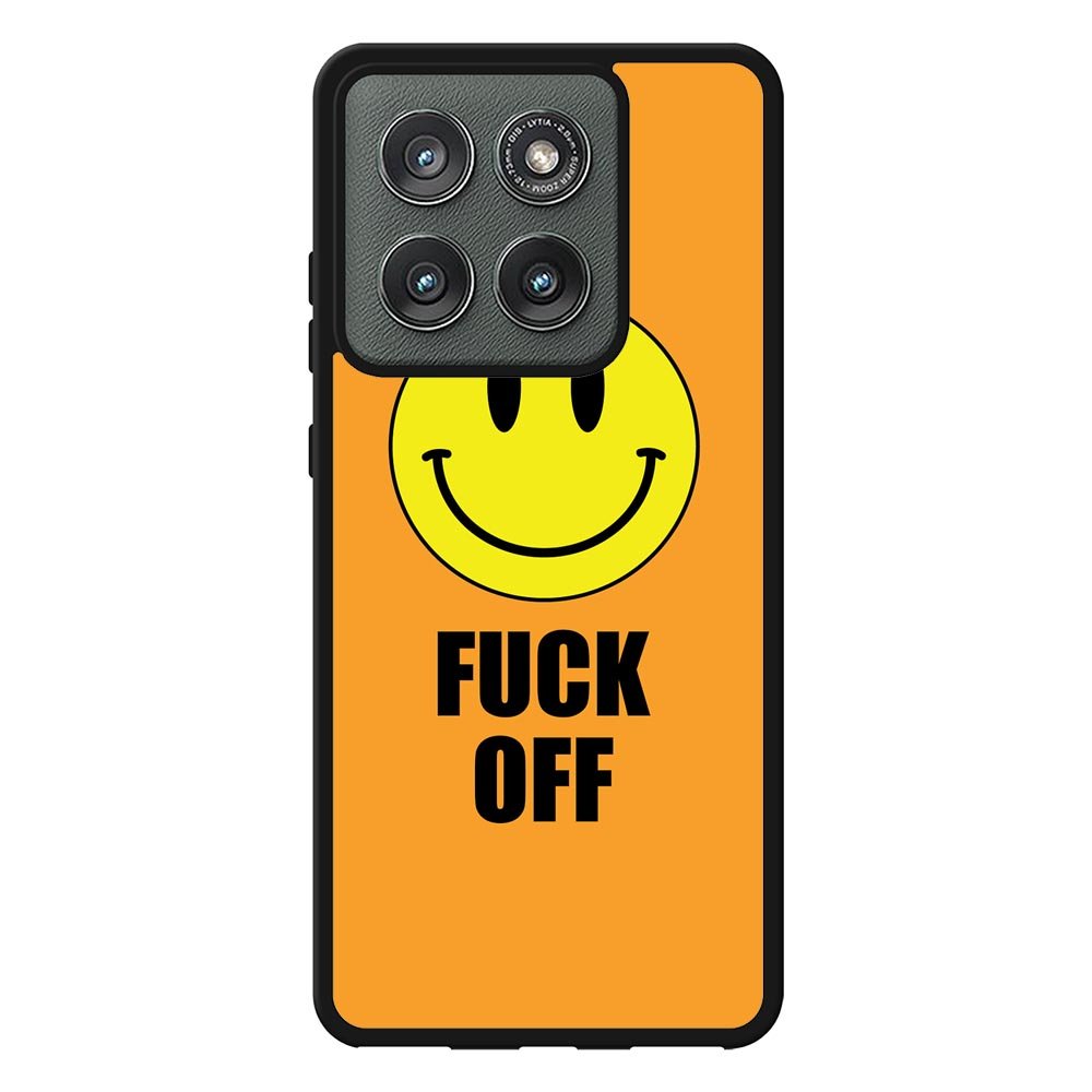 Fuck Off Smiley Case Motorola Moto Edge 2025 BC0489
