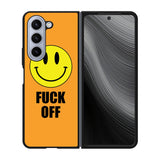 Fuck Off Smiley Case Samsung Galaxy z Fold 5 5G BC0489