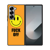 Fuck Off Smiley Case Samsung Galaxy Z Fold 6 5G BC0489
