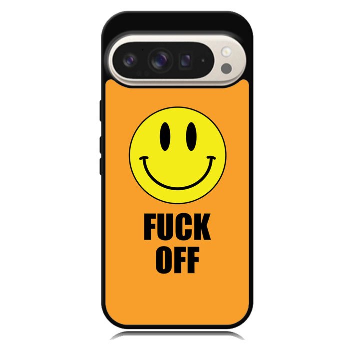 Fuck Off Smiley Google Pixel 10 Pro XL Case BC0489
