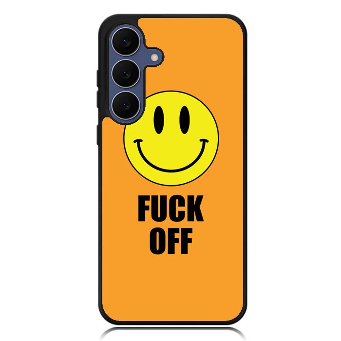 Fuck Off Smiley Samsung Galaxy S25 FE Case BC0489