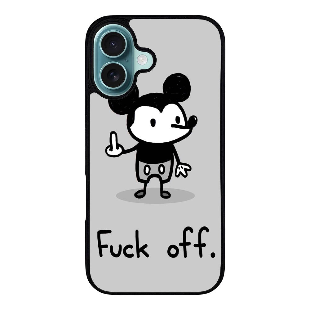 Fuck Off Case iPhone 16 Plus BC0491