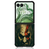 God Of War Kratos X5729 Motorola Moto Razr+ Plus 2024/2025 Case, Motorola Razr 50 Ultra/50s Ultra Case