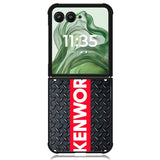 Kenworth License Plate X5715 Motorola Moto Razr+ Plus 2024/2025 Case, Motorola Razr 50 Ultra/50s Ultra Case